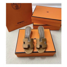 에르메스 올수공 오아시스 슬리퍼 샌들 앱송 43